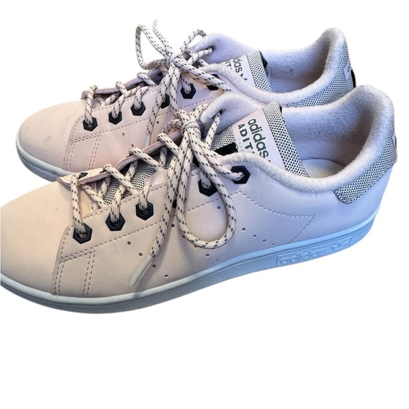 Adidas Aditec Women's leather low top Pink Sneakers sz6 - Picture 4 of 9